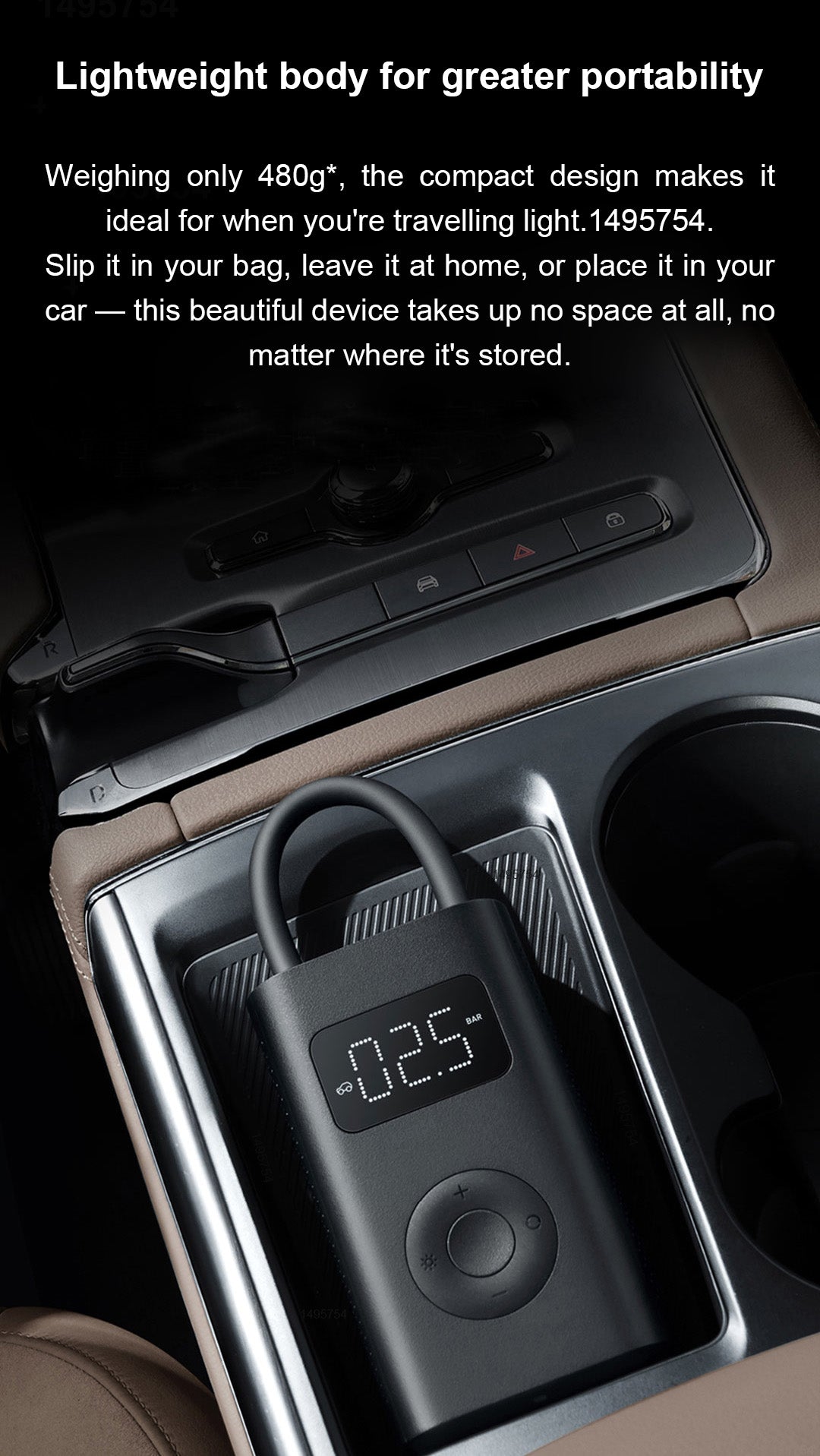 Xiaomi Mijia 2 Portable Electric Air Compressor 1S