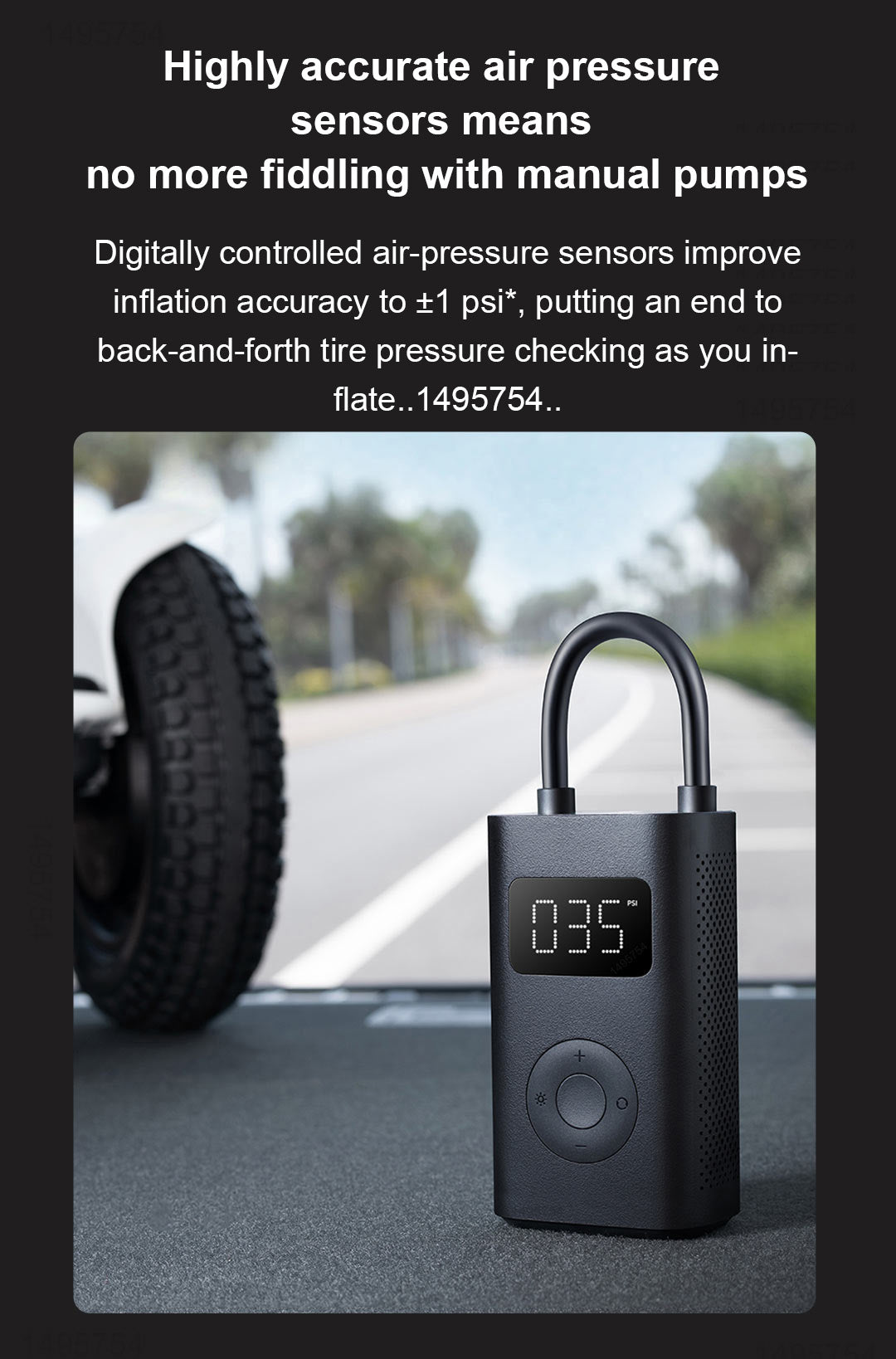 Xiaomi Mijia 2 Draagbare Elektrische Luchtcompressor 1S