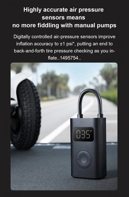 Xiaomi Mijia 2 Draagbare Elektrische Luchtcompressor 1S
