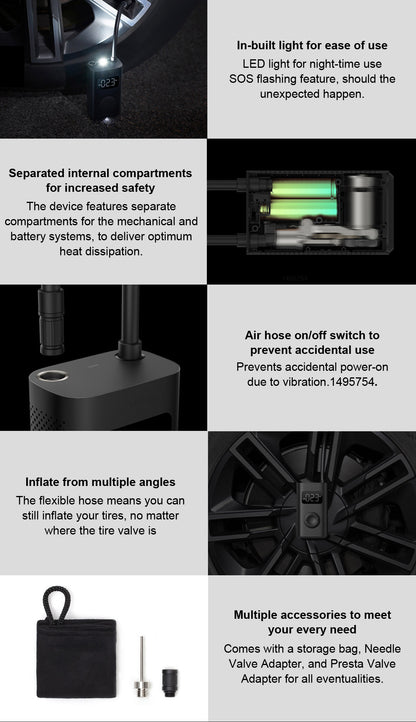 Xiaomi Mijia 2 Draagbare Elektrische Luchtcompressor 1S